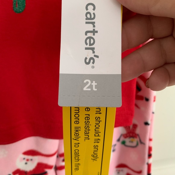 Carter’s Christmas Pajamas Size 2T - Picture 5 of 5